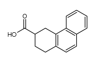 1,2,3,4-tetrahydro-phenanthrene-3-carboxylic acid结构式