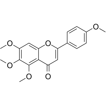 SCUTELLAREIN TETRAMETHYL ETHER Structure