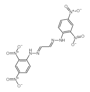 Ethanedial,1,2-bis[2-(2,4-dinitrophenyl)hydrazone] Structure