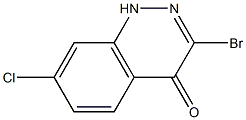 3-bromo-7-chlorocinnolin-4(1H)-one Structure