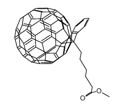 (6,6)-苯基-C61己酸甲酯结构式