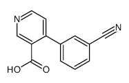 4-(3-cyanophenyl)pyridine-3-carboxylic acid Structure