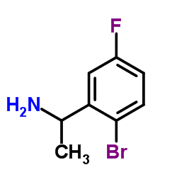 1-(2-Bromo-5-fluorophenyl)ethanamine picture