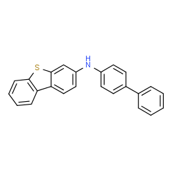 N-(4-Biphenylyl)dibenzo[b,d]thiophen-3-amine structure