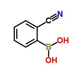 2-氰基苯硼酸结构式