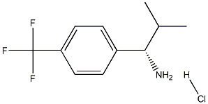 (S)-2-甲基-1-(4-(三氟甲基)苯基)丙-1-胺盐酸盐图片