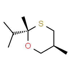 1,3-Oxathiane,2,5-dimethyl-2-(1-methylethyl)-,trans-(9CI) picture