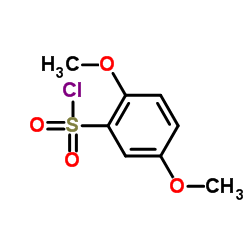 2,5-Dimethoxybenzenesulfonyl chloride structure