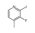 3-Fluoro-2-iodo-4-methylpyridine Structure