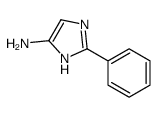 2-PHENYL-1H-IMIDAZOL-4-AMINE structure