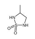 3-methyl-1,2,5-thiadiazolidine 1,1-dioxide Structure