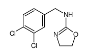 N-[(3,4-dichlorophenyl)methyl]-4,5-dihydro-1,3-oxazol-2-amine Structure