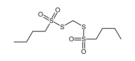 1-(butylsulfonylsulfanylmethylsulfanylsulfonyl)butane结构式