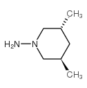 1-Piperidinamine,3,5-dimethyl-,trans-(9CI) Structure