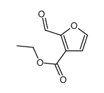 ethyl 2-formylfuran-3-carboxylate Structure