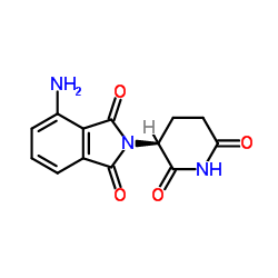 (s)-pomalidomide结构式