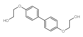 2-[4-[4-(2-hydroxyethoxy)phenyl]phenoxy]ethanol Structure