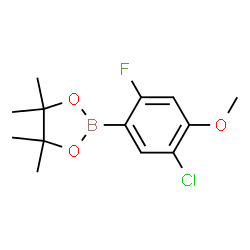 5-Chloro-2-fluoro-4-methoxyphenylboronic acid pinacol ester picture