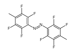 bis(2,3,5,6-tetrafluoro-4-methylphenyl)diazene结构式