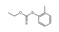 dithiocarbonic acid O-ethyl ester-S-o-tolyl ester Structure