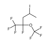 1,1,1,2-Tetrafluoro-4-iodo-2-(trifluoromethoxy)pentane Structure