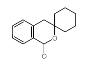 spiro[4H-isochromene-3,1'-cyclohexane]-1-one Structure