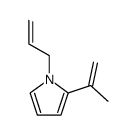 1H-Pyrrole,2-(1-methylethenyl)-1-(2-propenyl)-(9CI)结构式