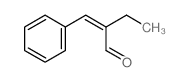 Butanal,2-(phenylmethylene)-结构式