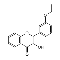 2-(3-ethoxyphenyl)-3-hydroxy-4H-chromen-4-one Structure