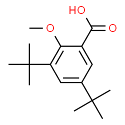 3,5-二叔丁基-2-甲氧基苯甲酸图片