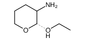 2H-Pyran-3-amine,2-ethoxytetrahydro-(9CI)结构式