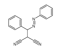 2-[phenyl(phenyldiazenyl)methyl]propanedinitrile结构式