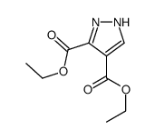 1H-吡唑-3,4-二羧酸二乙酯结构式