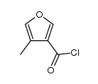 4-methyl-furan-3-carbonyl chloride Structure