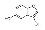 1-benzofuran-3,5-diol Structure