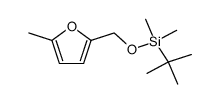 2-(t-butyldimethylsilyloxymethyl)-5-methylfuran结构式