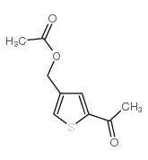 (5-acetylthiophen-3-yl)methyl acetate Structure