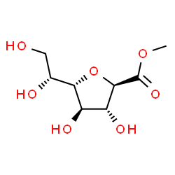 D-glycero-L-manno-Heptonic acid, 2,5-anhydro-, methyl ester (9CI) Structure