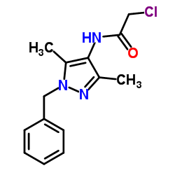 N-(1-BENZYL-3,5-DIMETHYL-1H-PYRAZOL-4-YL)-2-CHLORO-ACETAMIDE picture