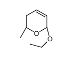 (2S,6R)-6-ethoxy-2-methyl-3,6-dihydro-2H-pyran结构式