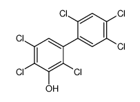 2,3,6-trichloro-5-(2,4,5-trichlorophenyl)phenol Structure