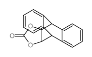 cis-9,10-dihydro-9,10-ethanoanthracene-11,12-diol cyclic carbonate Structure