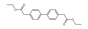 diethyl [1,1'-biphenyl]-4,4'-diacetate结构式