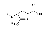 (2S)-2-(dichloroamino)pentanedioic acid Structure