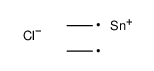 chloro(diethyl)stannane Structure