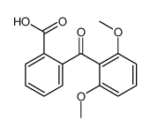 2-(2,6-dimethoxybenzoyl)benzoic acid结构式