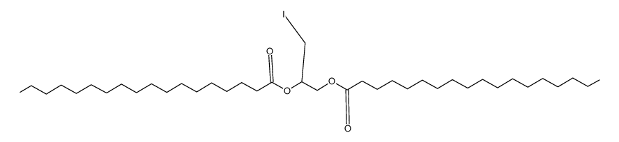 rac-2,3-distearoyl glycerol-1-iodohydrin结构式