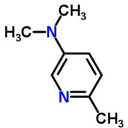 Dimethyl-(6-Methyl-pyridin-3-yl)-amine结构式