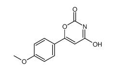 6-(4-methoxyphenyl)-1,3-oxazine-2,4-dione结构式