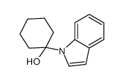 1-indol-1-ylcyclohexan-1-ol结构式